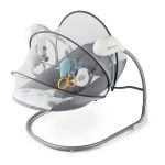 Kinderkraft - Leagan portabil 2 in 1 MINKY MINT cu conectare la priza - imagine 2