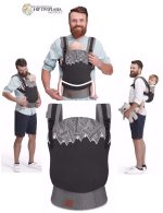 Kinderkraft - Marsupiu ergonomic Milo Black