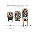 KinderKraft - Scaun auto rotativ Isofix I-Grow , I - size grey - imagine 7