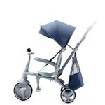 Kinderkraft - Tricicleta 4 in 1 Jazz Denim - Image 2