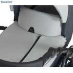 Carucior 3 in 1 Combo Max Grey - Krausman - Testat ADAC - Image 6
