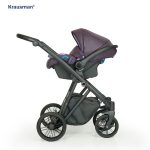 Carucior 3 in 1 LEXXO Purple - Krausman - Testat ADAC - imagine 3