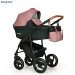 Krausman - Carucior 3 in 1 Riho Pink