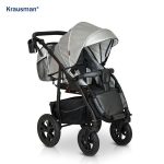 Carucior 3 in 1 Trend Pro Silver - Krausman - Testat ADAC - Image 3