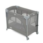 Joie Patut pliant pentru cosleeping Kubbie Foggy Gray