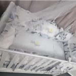 Lenjerie de patut personalizata 11 piese ROYAL White Unicorn - PEPPIbambini - Image 3