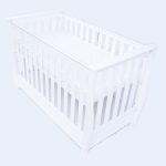 Patut bebe din lemn multifunctional Classico + Saltea Cocos - MAMO-TATO - Image 3
