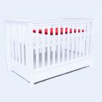 Patut bebe din lemn multifunctional Classico + Saltea Cocos - MAMO-TATO - Image 2
