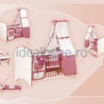 Bretco Design - Patut MARGOT 140 x 70 roz