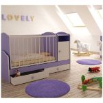 Bertoni - Mobilier cu sistem de leganare Trend Violet - Image 2