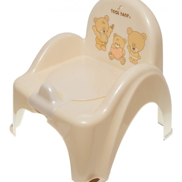 Olita tip scaunel Lux Bear Pearl