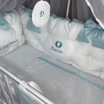 PEPPIbambini - Lenjerie patut 11 piese ROYAL White Mint
