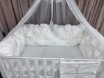 PEPPIbambini - Lenjerie patut 11 piese ROYAL White - imagine 4