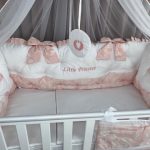 PEPPIbambini - Lenjerie patut 11 piese ROYAL White Somon