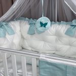 PEPPIbambini - Lenjerie patut 11 piese ROYAL White Mint