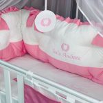 PEPPIbambini - Lenjerie patut 11 piese ROYAL White Pink
