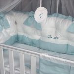 PEPPIbambini - Lenjerie patut 11 piese ROYAL White Mint