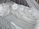 PEPPIbambini - Lenjerie patut 11 piese ROYAL White - imagine 4