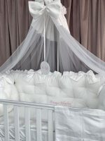 PEPPIbambini - Lenjerie patut 11 piese ROYAL White - imagine 4