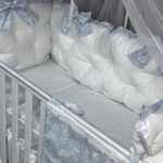 PEPPIbambini - Lenjerie patut 11 piese ROYAL White Blue