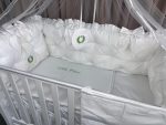 PEPPIbambini - Lenjerie patut 11 piese ROYAL White - imagine 2