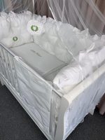 PEPPIbambini - Lenjerie patut 11 piese ROYAL White - imagine 4