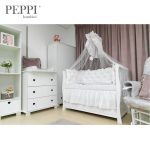 PEPPIbambini - Lenjerie patut 11 piese ROYAL White - Image 3