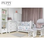 PEPPIbambini - Lenjerie patut 5 piese Marine Blue