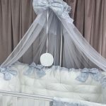 PEPPIbambini - Lenjerie patut 11 piese ROYAL White Blue