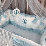 PEPPIbambini - Lenjerie patut 11 piese ROYAL White Mint