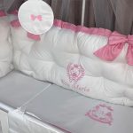 PEPPIbambini - Lenjerie patut 11 piese ROYAL White Pink