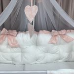 PEPPIbambini - Lenjerie patut 11 piese ROYAL White Somon