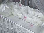 PEPPIbambini - Lenjerie patut 11 piese ROYAL White - imagine 3