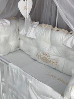 PEPPIbambini - Lenjerie patut 11 piese ROYAL White - imagine 3