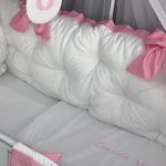 PEPPIbambini - Lenjerie patut 11 piese ROYAL White Pink