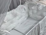 PEPPIbambini - Lenjerie patut 11 piese ROYAL White - imagine 2