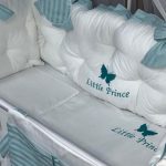 PEPPIbambini - Lenjerie patut 11 piese ROYAL White Mint
