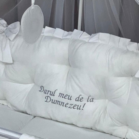 PEPPIbambini – Lenjerie patut 11 piese ROYAL White