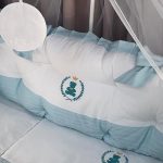 PEPPIbambini - Lenjerie patut 11 piese ROYAL White Mint - imagine 2