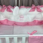 PEPPIbambini - Lenjerie patut 11 piese ROYAL White Pink