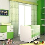 Bertoni - Pat lemn transformabil Dream White Green - imagine 2