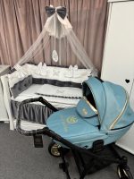 Personalizare Carucior 3 in 1 Mirage Blue Gold - Image 2