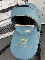 Personalizare Carucior 3 in 1 Mirage Blue Gold - Image 5