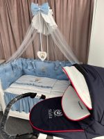 Personalizare Carucior 3 in 1 Poema Navy Landou - Image 4