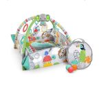 Bright Starts - Salteluta de activitati 5 in 1 Gym & Ball Pit Totally Tropical