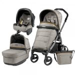 Carucior 3 in 1, Peg Perego, Book Plus 51 S, Black&White, Pop-Up Elite - imagine 2