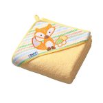 Prosop de baie pentru bebelusi cu capison 76x76 cm Terry 03