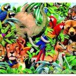 Educa - Puzzle Lumea Junglei - 500 Piese