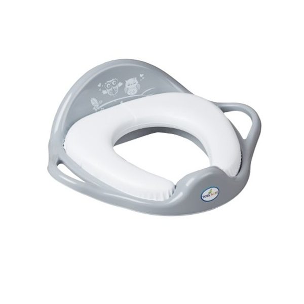 Reductor pentru toaleta moale Owl Grey