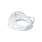 Reductor pentru toaleta moale Little Bunny Alb
